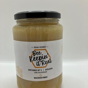 Backed by Bees Raw Honey