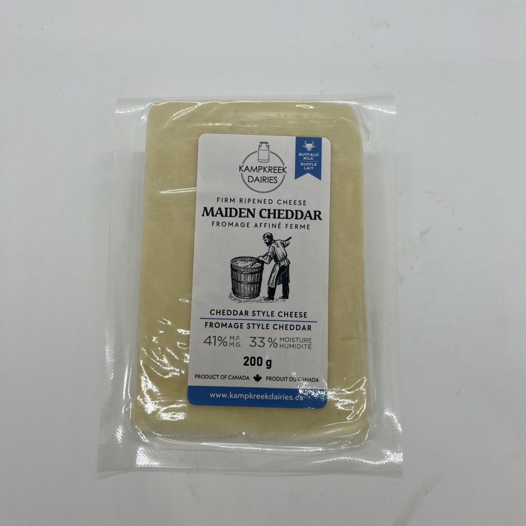 Maiden Cheddar - Pasteurized Cheddar